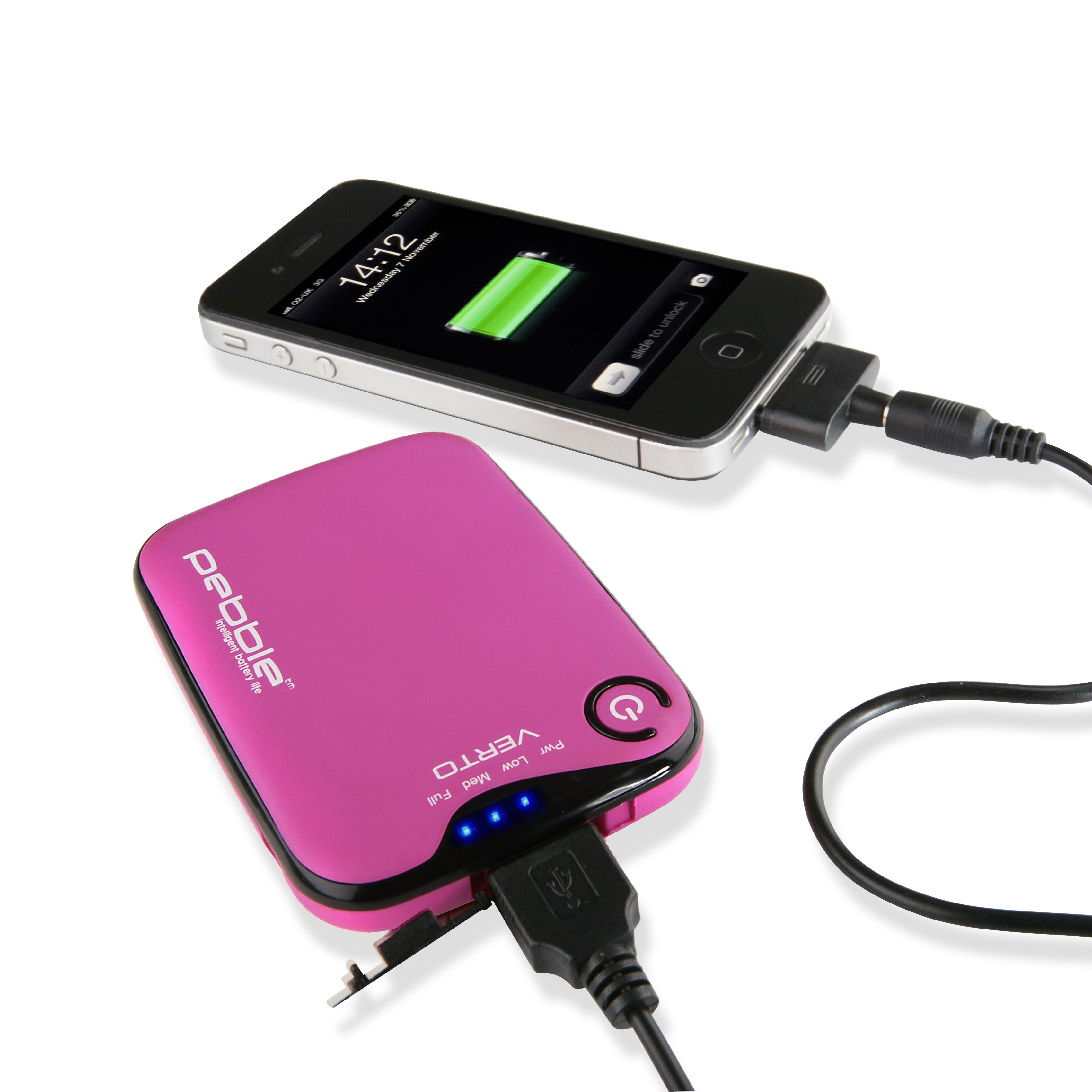 EAN 1094922082939 - Veho Pebble Verto 3700 mAh Rosa imagen 3