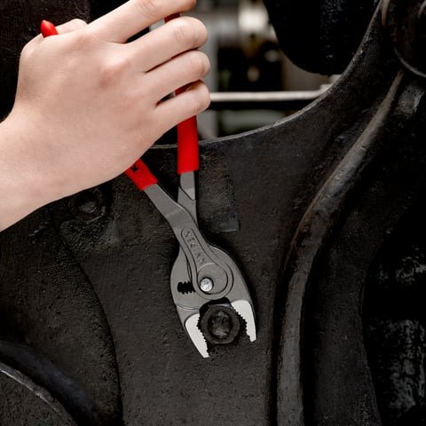 Pinza Frontal Knipex Twingrip Roja, Longitud 250 Mm 82 01 250