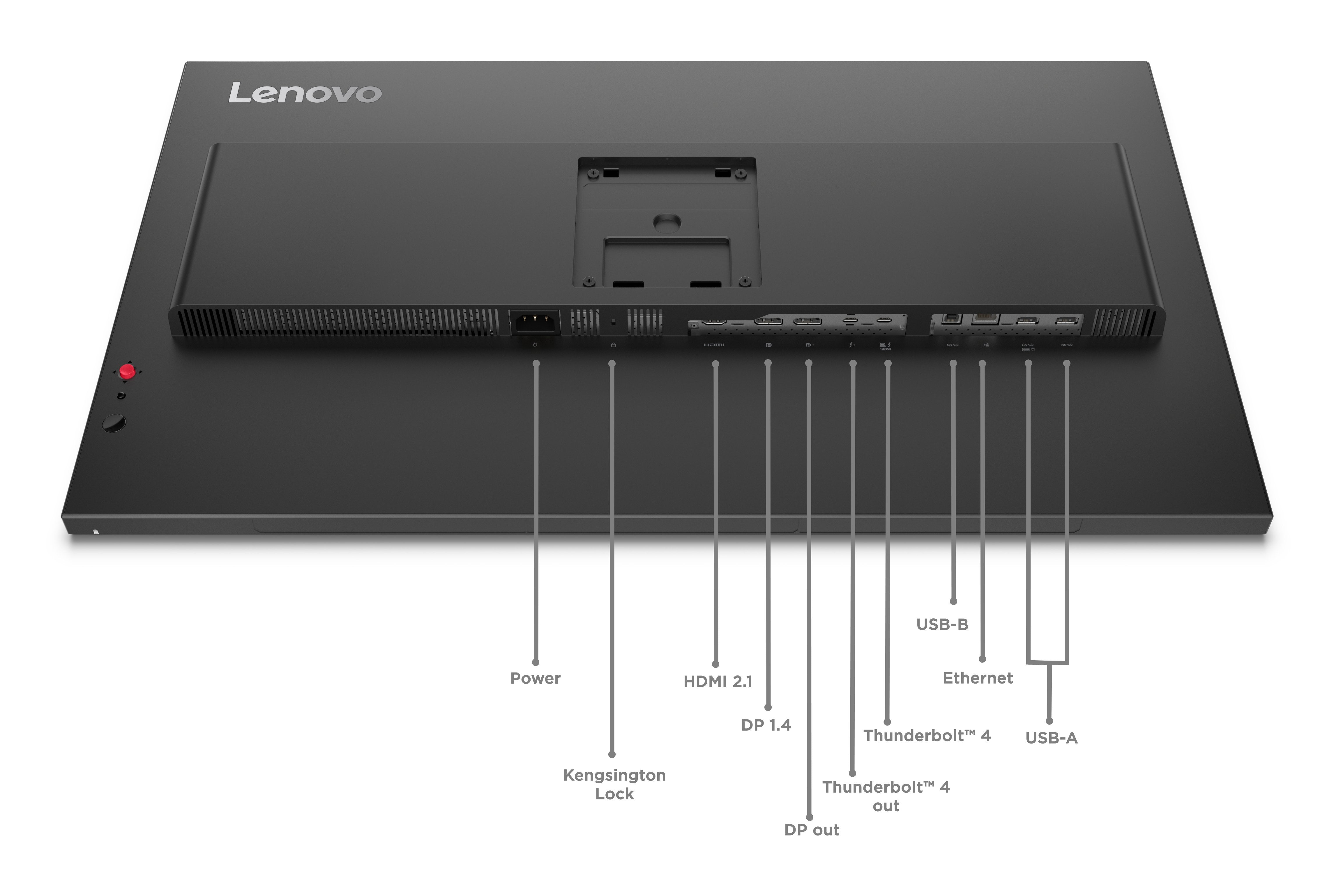EAN 0198156727909 - Lenovo ThinkVision P32UD-40 pantalla para PC 80 cm (31.5") 3840 x 2160 Pixeles 4K Ultra HD LCD Negro imagen 10