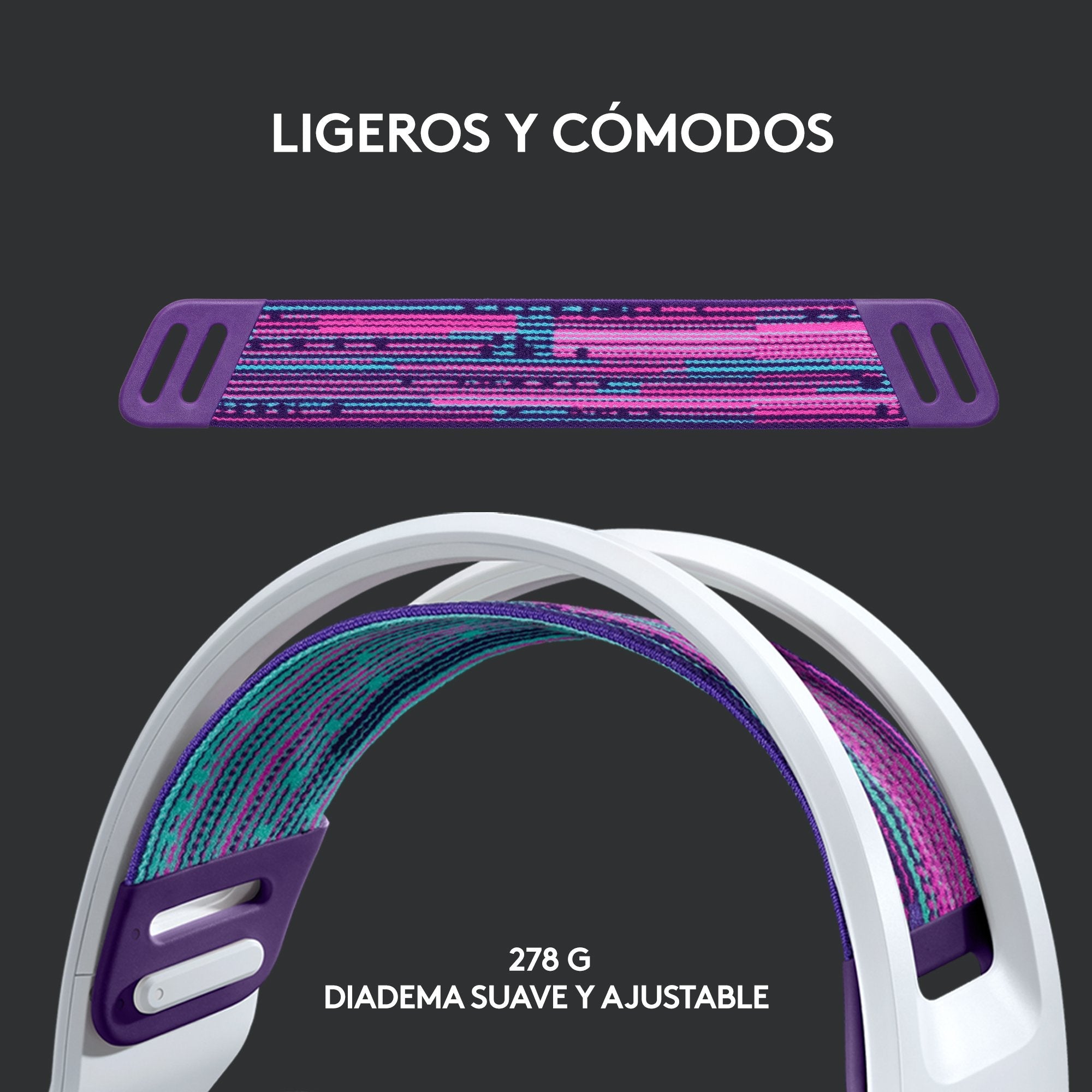 EAN 5099206089532 - Logitech G 981-000883 auricular y casco Auriculares Inalámbrico Diadema Juego Blanco imagen 7