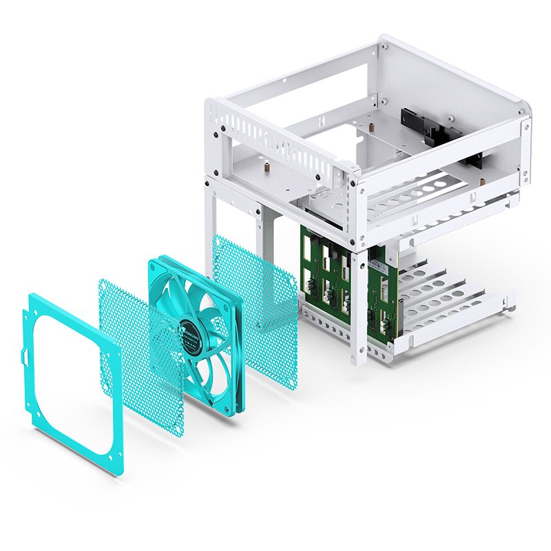 Jonsbo N2 Mini-Itx Gehäuse - Blanco
