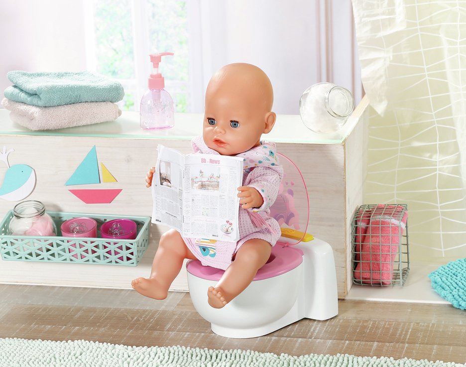 Zapf Creation Baby Born® Inodoro De Baño, Muebles Para Muñecas 828373