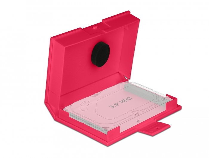 Schutzbox Für 3.5? Hdd Rot
