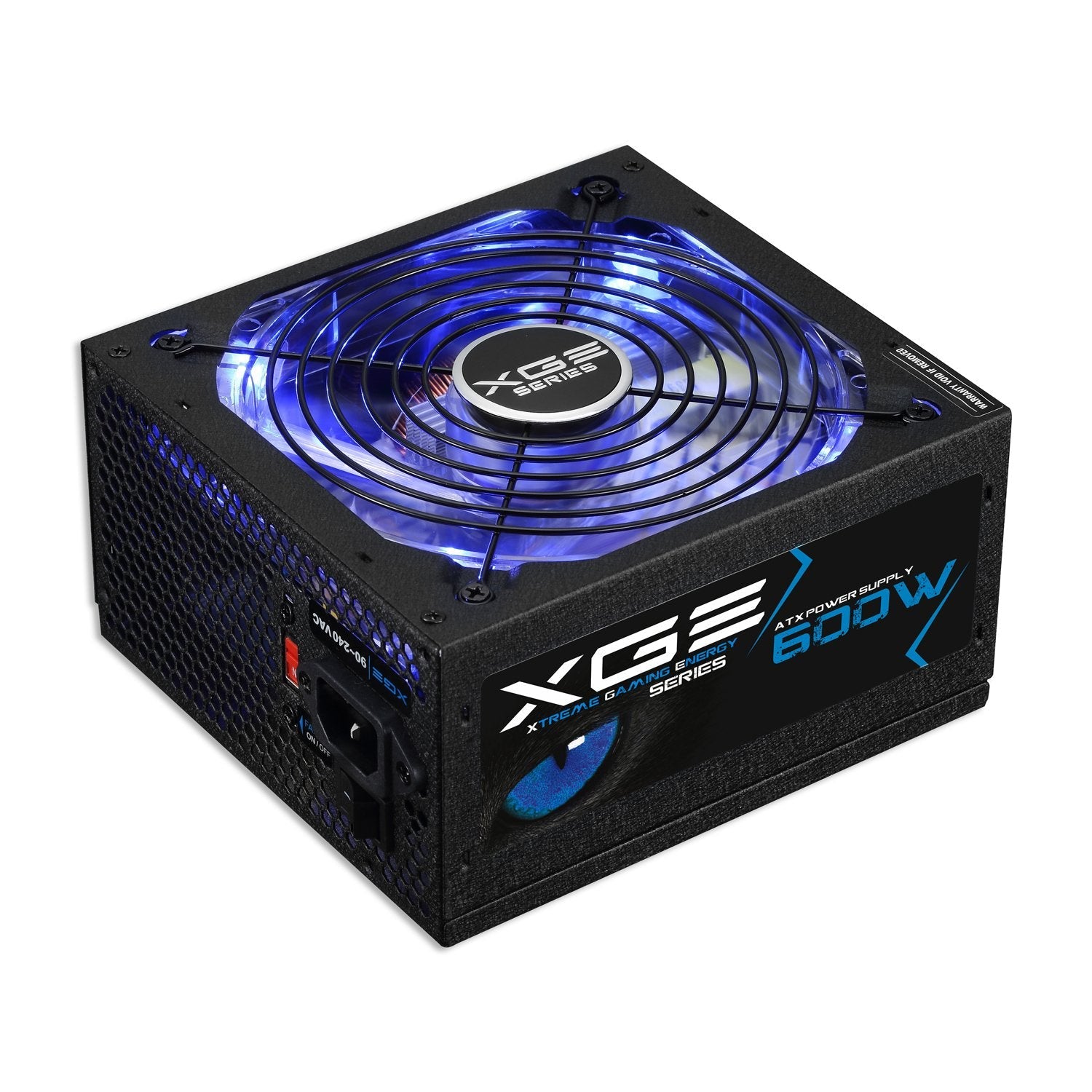 Tooq Xge Ii Fuente De Alimentacion Gaming 600w Atx 2.3 12v - Pfc Activo - Certificacion 80 Plus Bronze - Ventilador