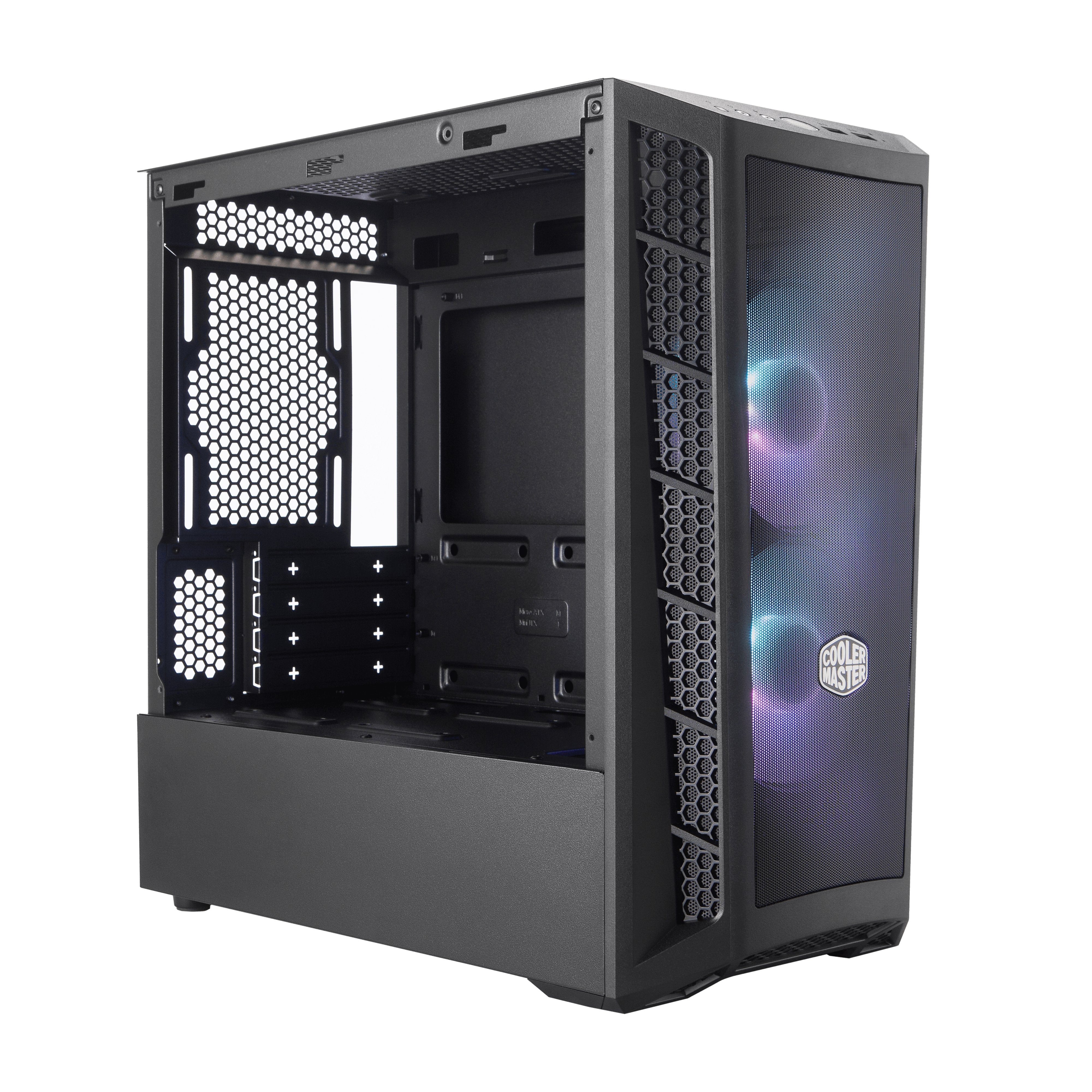 Caja Pc Cooler Master Masterbox Mb311l Argb Mini Tower, Black