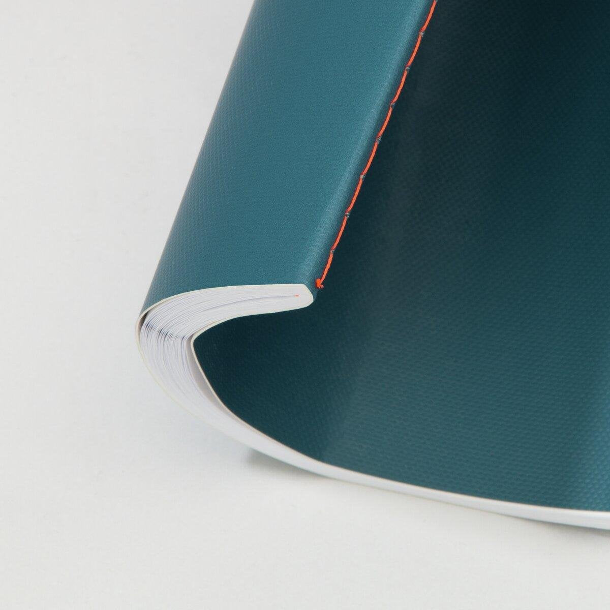 Sigel Notizhefte Linescape Ca. Din A5 Rayado Azul Medio Neon-Orange Softcover - Material De Oficina - A5