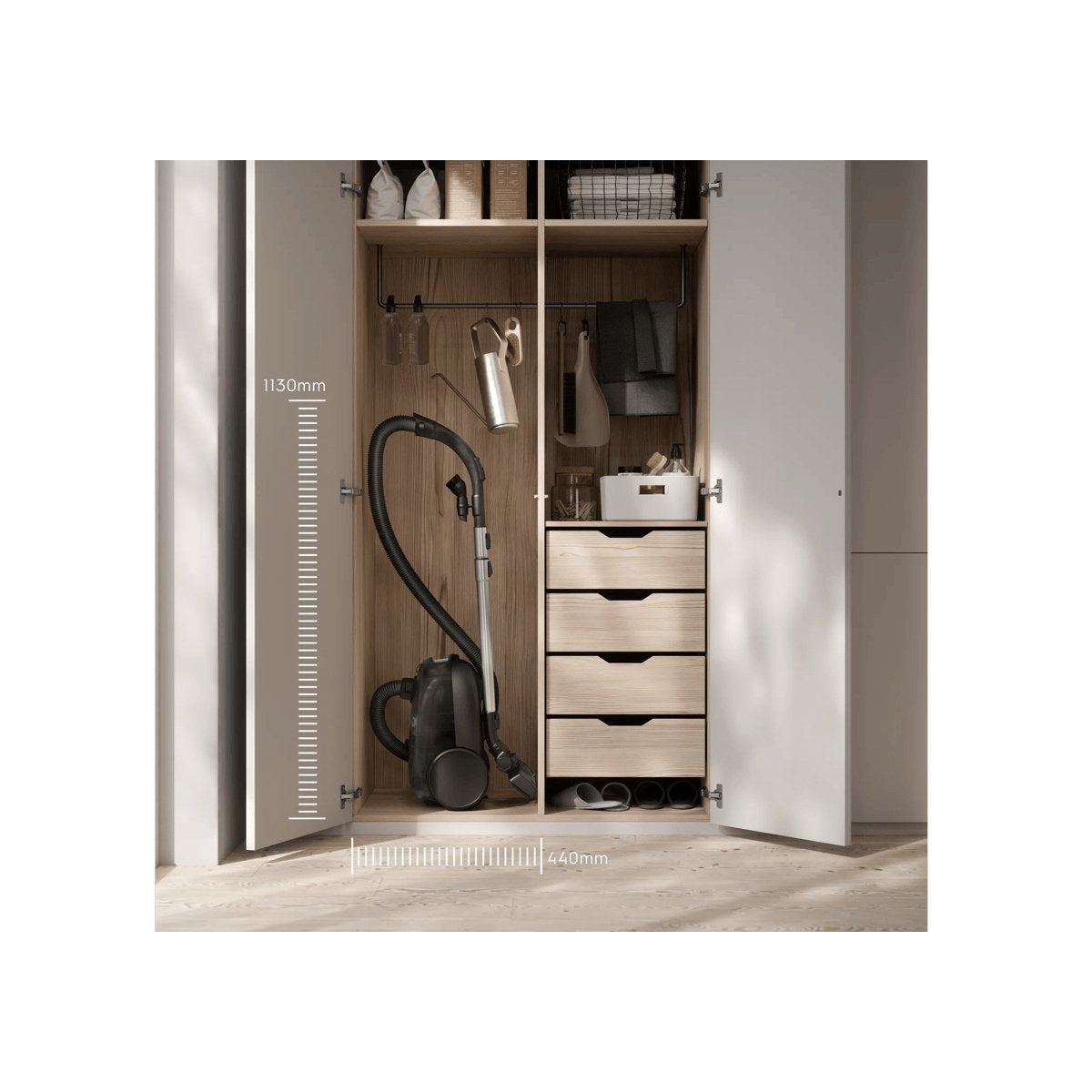 EAN 7332543836697 - Electrolux EB61CWPTD 3,5 L Aspiradora cilíndrica Secar 850 W Sin bolsa imagen 12