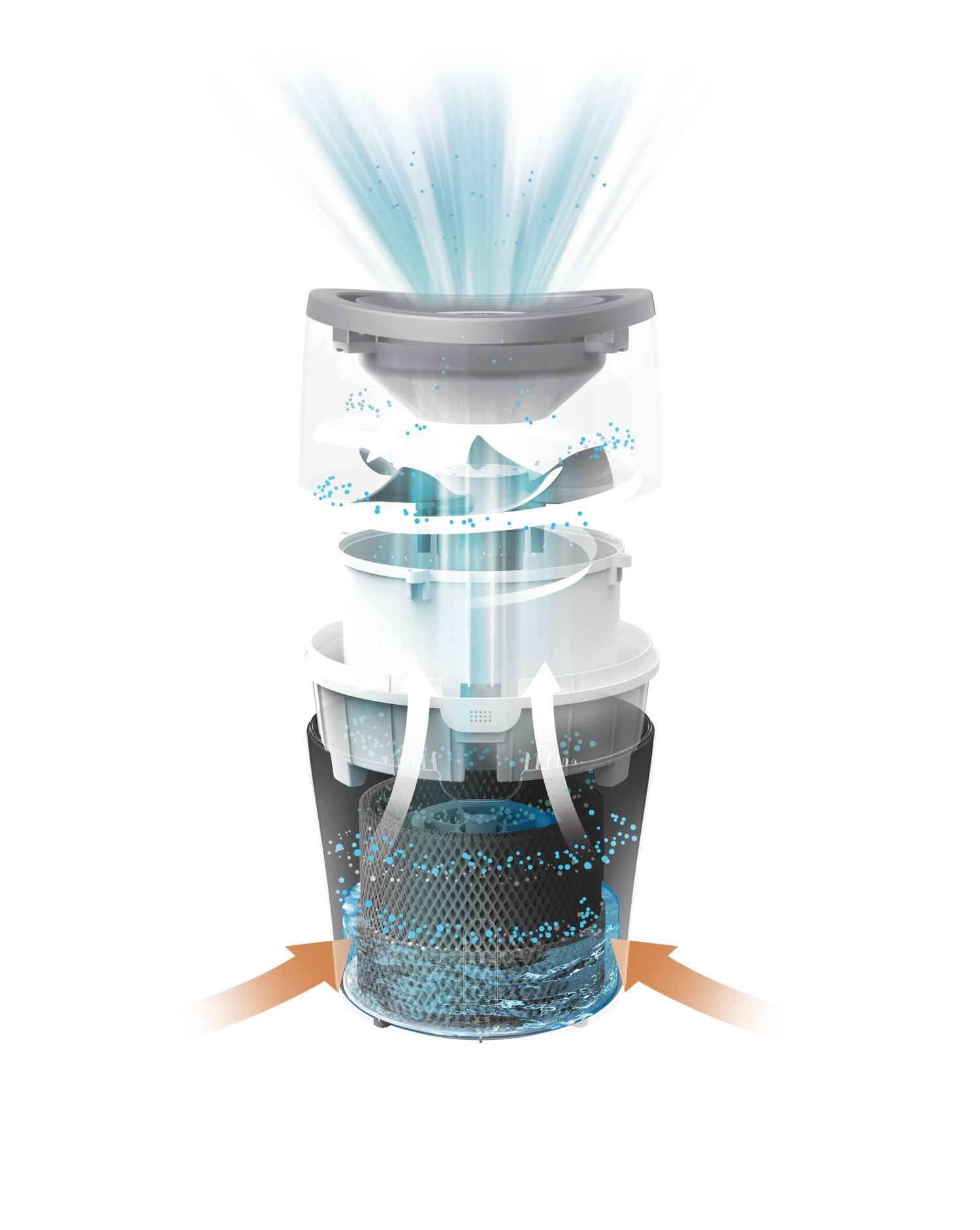 Humidificador  Philips 2000 Series De Aire Serie 2000 Hu4813/10
