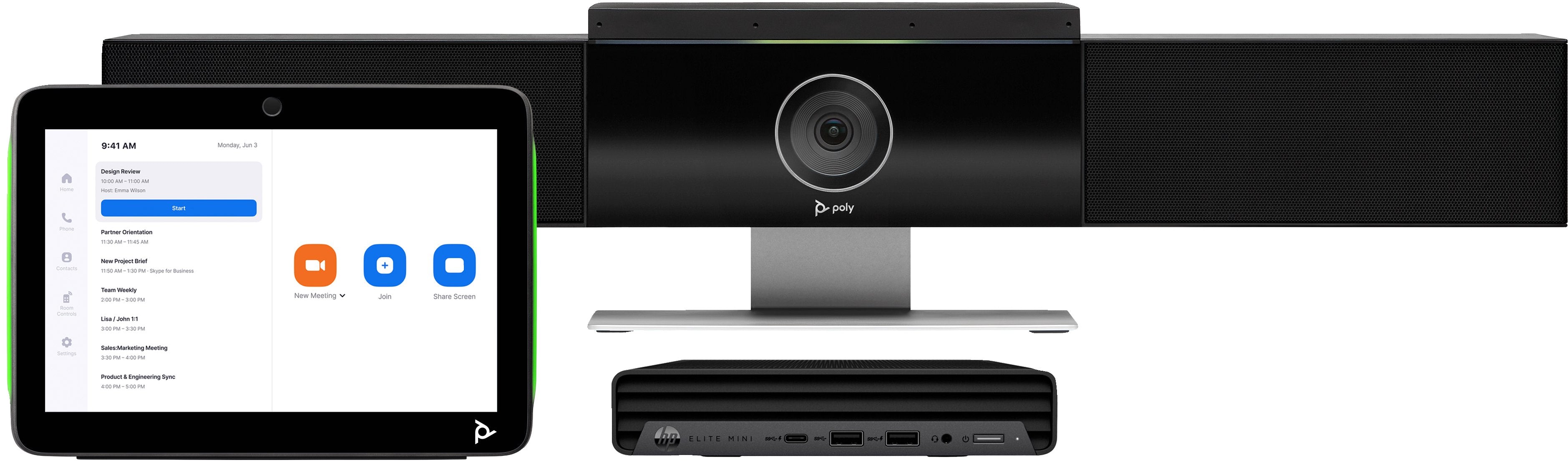 Hp Poly Medium Room Kit Für Zoom (Eu)