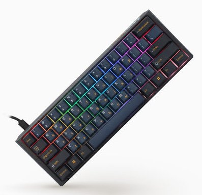 Teclado Mecánico Ducky One 3 Pro Nazca Line 60% Rgb 8k Poll