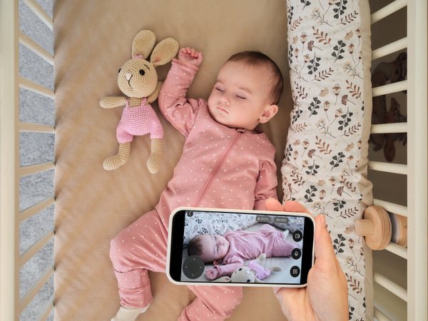 Eta Eta630690000 Vigilabebés Mimi, Cámara Flexible, Wi-Fi, Blanco