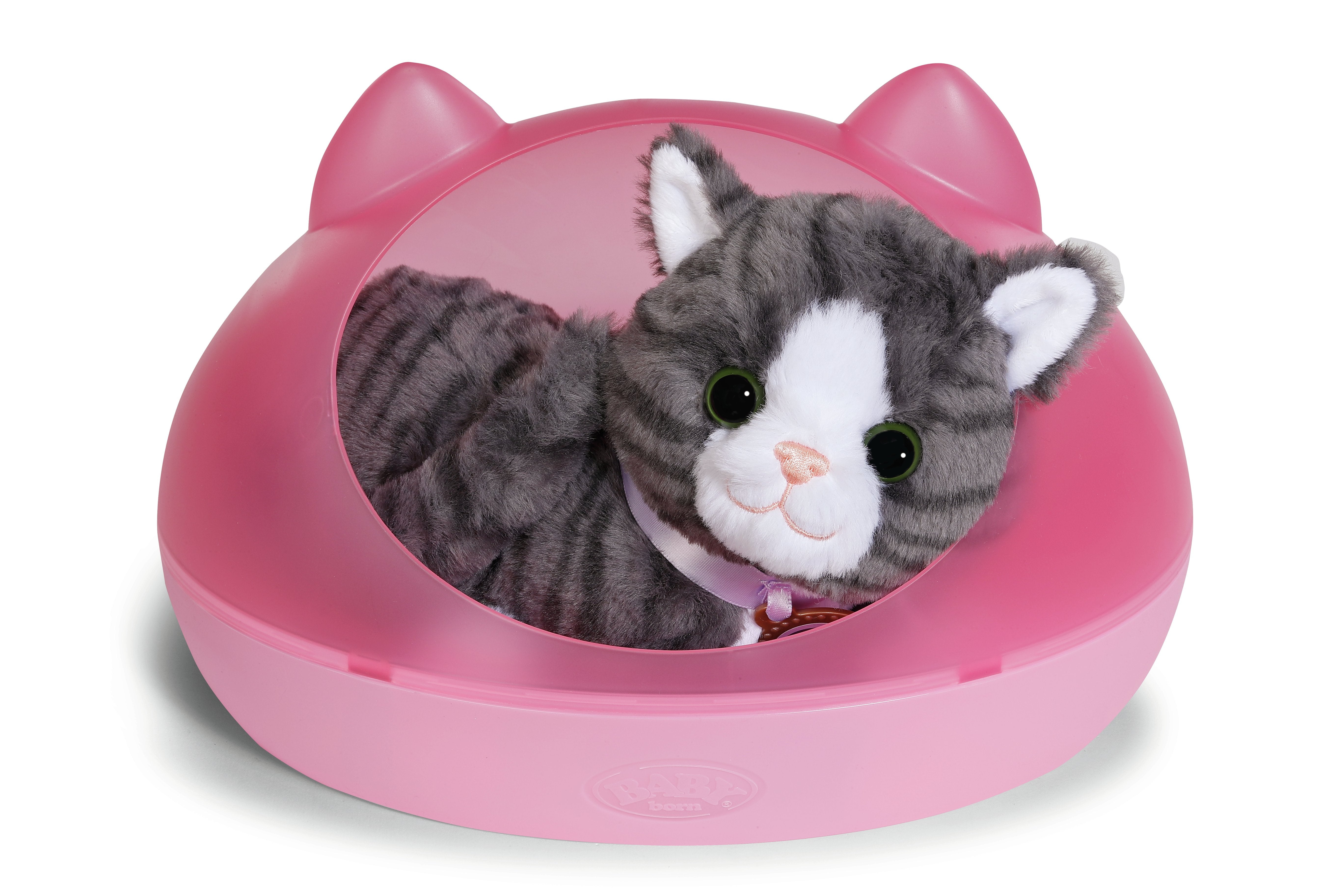 Zapf Creation Baby Born® My Kitten Cookie Con Caja, Accesorios De Muñecas 43 Cm 837580
