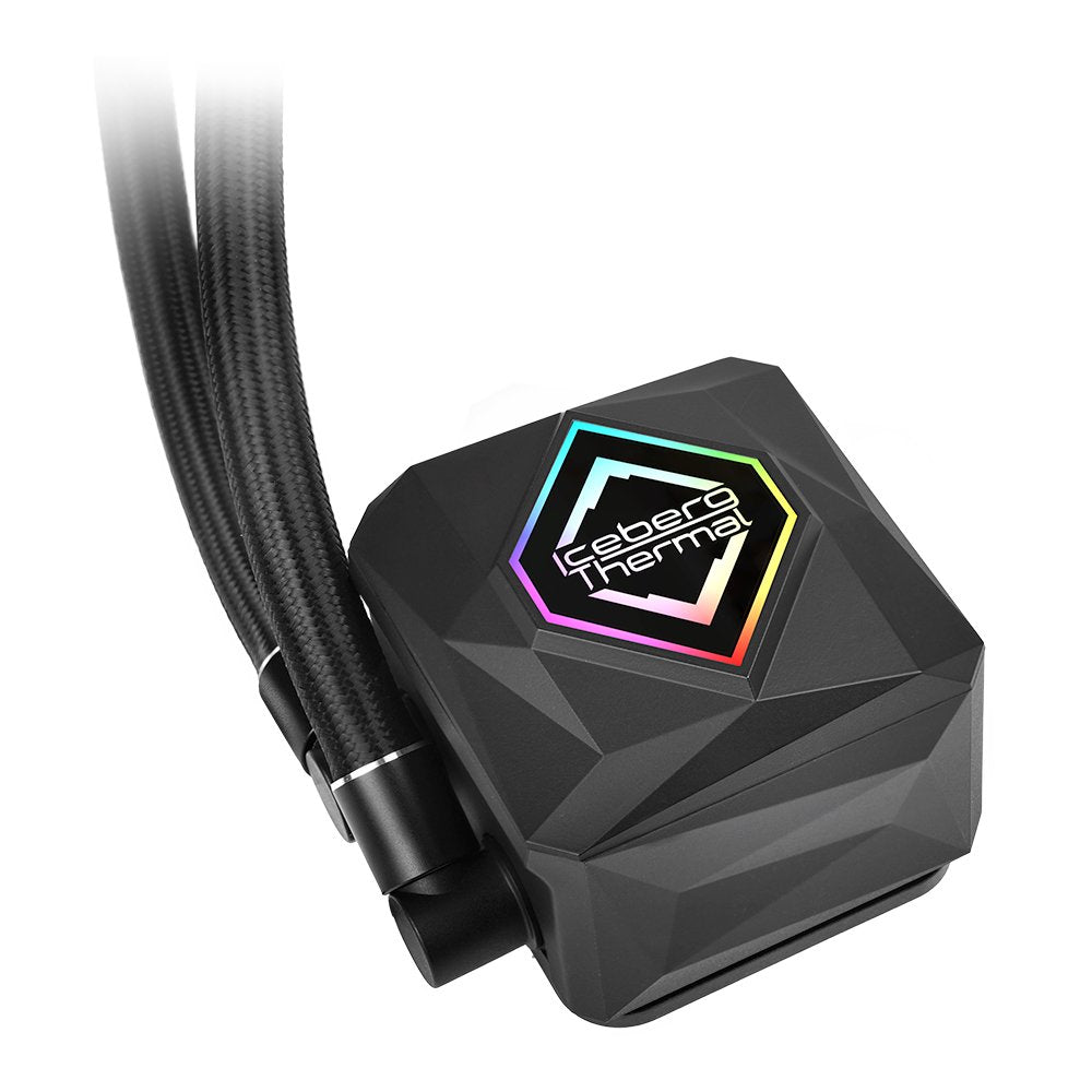 Iceberg Thermal Icefloe Oasis 360 Procesador Sistema De Refrigeración Líquida Todo En Uno 12 Cm Negro 1 Pieza(S)