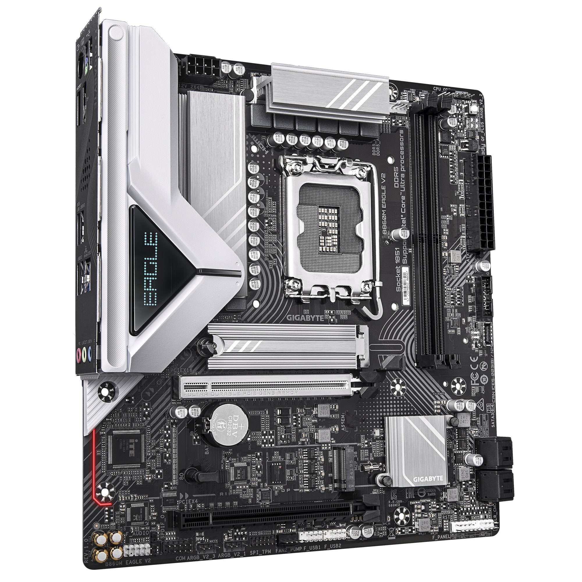 EAN 4719331869656 - GIGABYTE B860M EAGLE V2 placa base Intel B860 LGA 1851 (Socket V1) micro ATX imagen 3