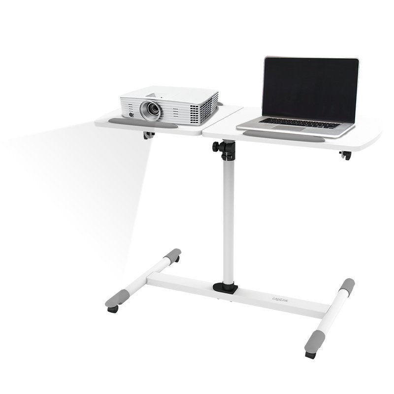 Logilink Bp0067a Carro Para Proyector / Portátil, Ajustable, Max.10kg, Blanco