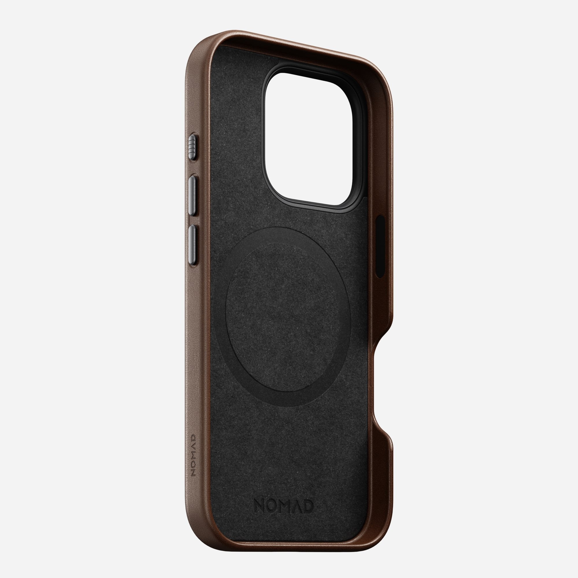 Nomad Traditional Leather Case Iphone 16 Pro Brown