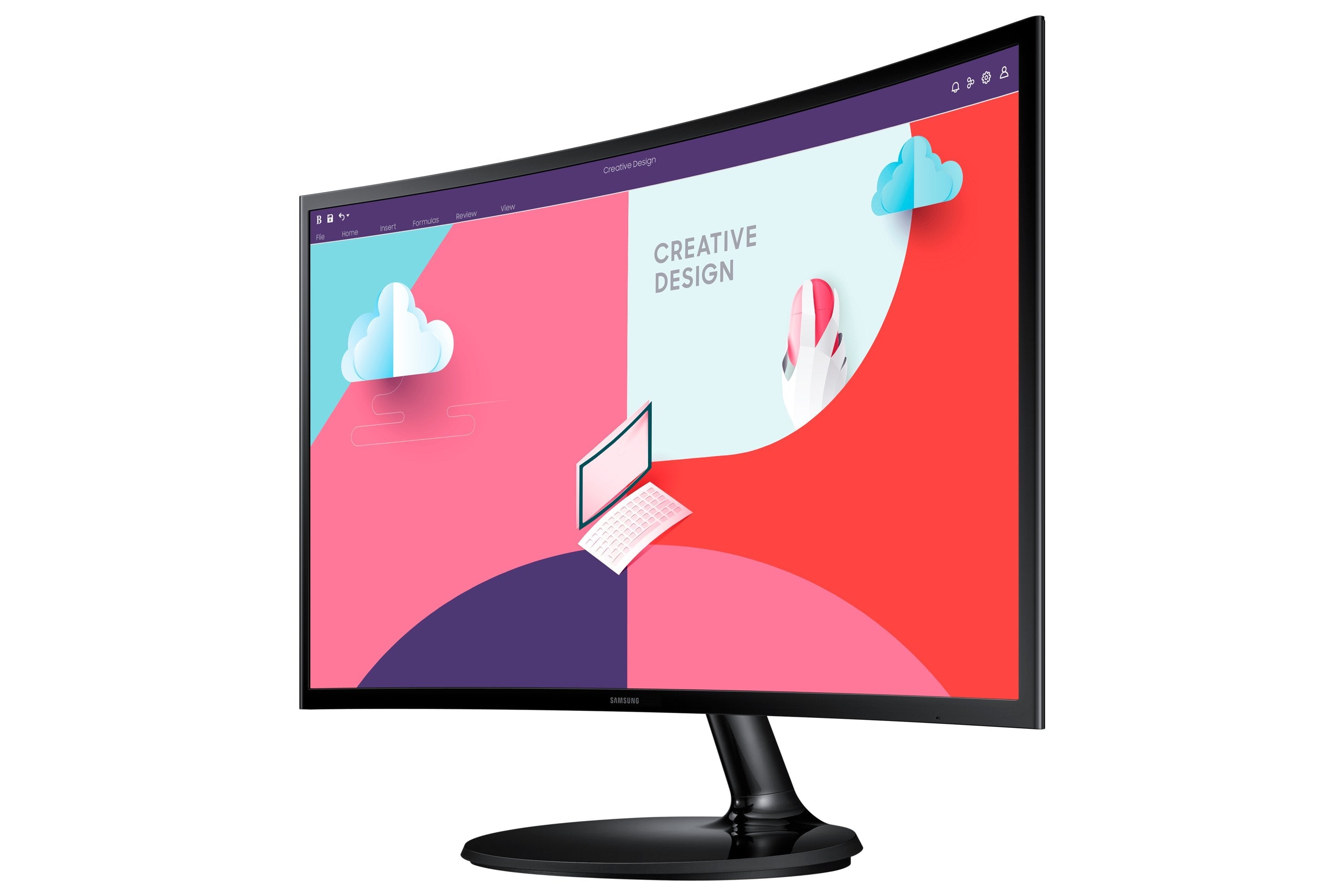 Monitor Samsung S27c360eau 27" Fhd Va 60hz 4ms Curved 250cd M2 3000:1 Hdmi