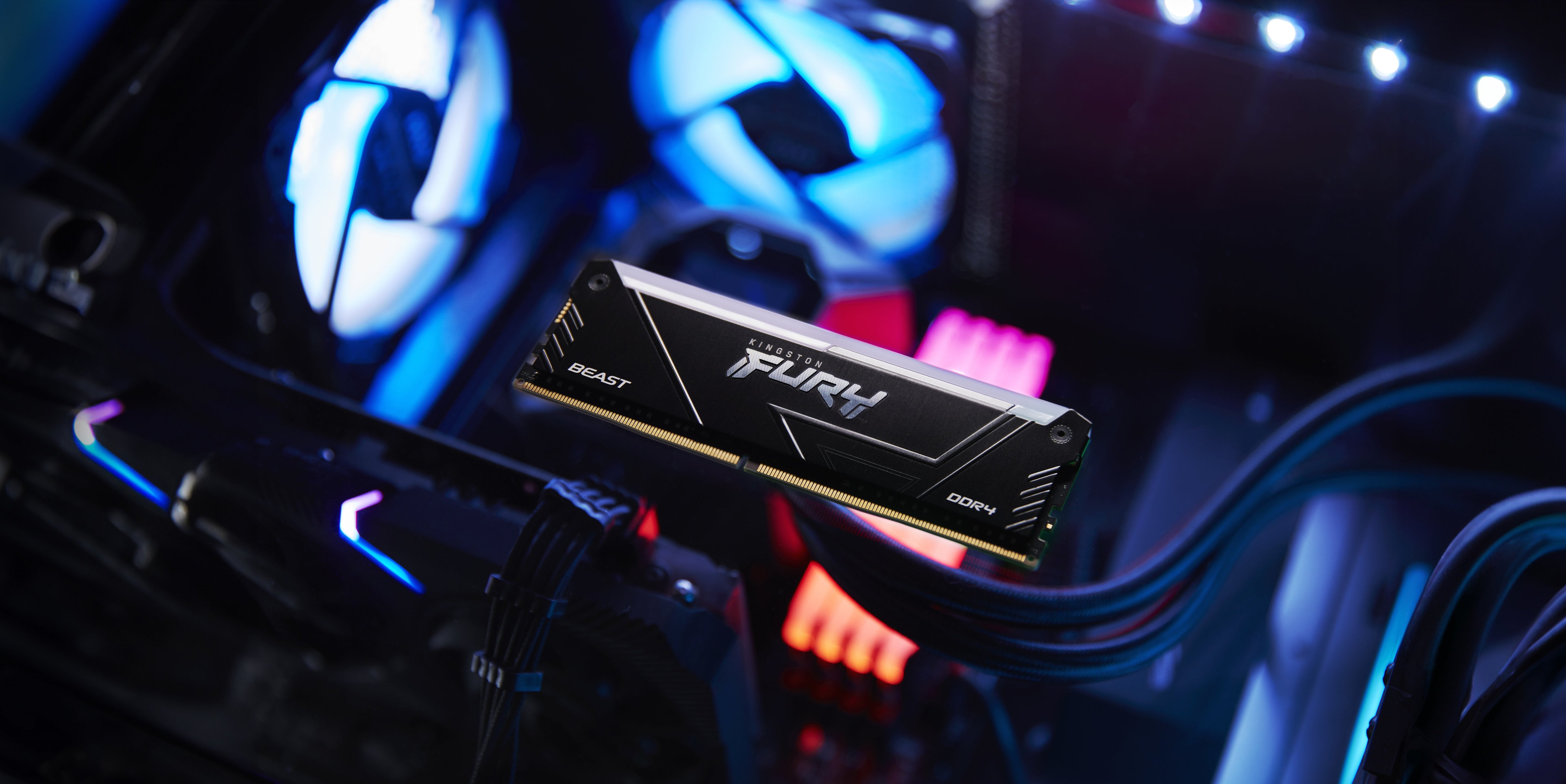 EAN 0740617337952 - Kingston Technology FURY Beast RGB módulo de memoria 4 x 16 GB 3200 MT/s 288-pin DIMM imagen 7