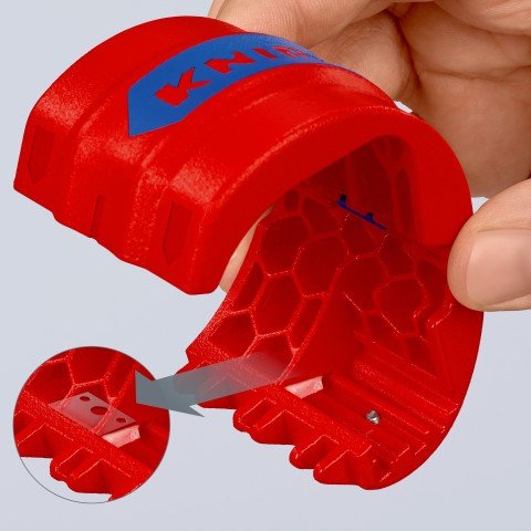 Cortatubos Bix® Para Tubos De Plástico Y Manguitos De Sellado 902210b Knipex