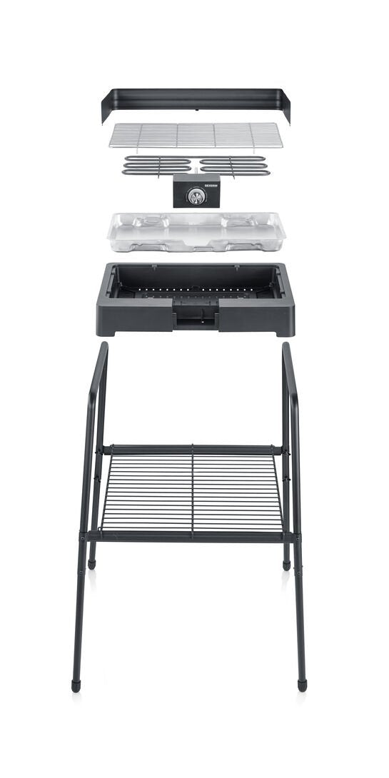EAN 4008146040092 - Severin PG8566 Parrilla Eléctrico Negro 2200 W imagen 2