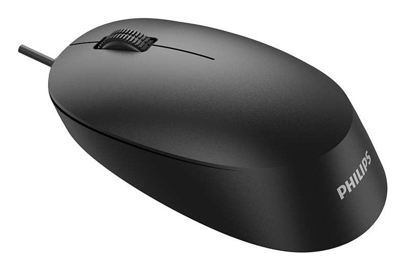 Philips Spk7207b/00 Ratón Ambidextro Usb Tipo A Óptico 1200 Dpi