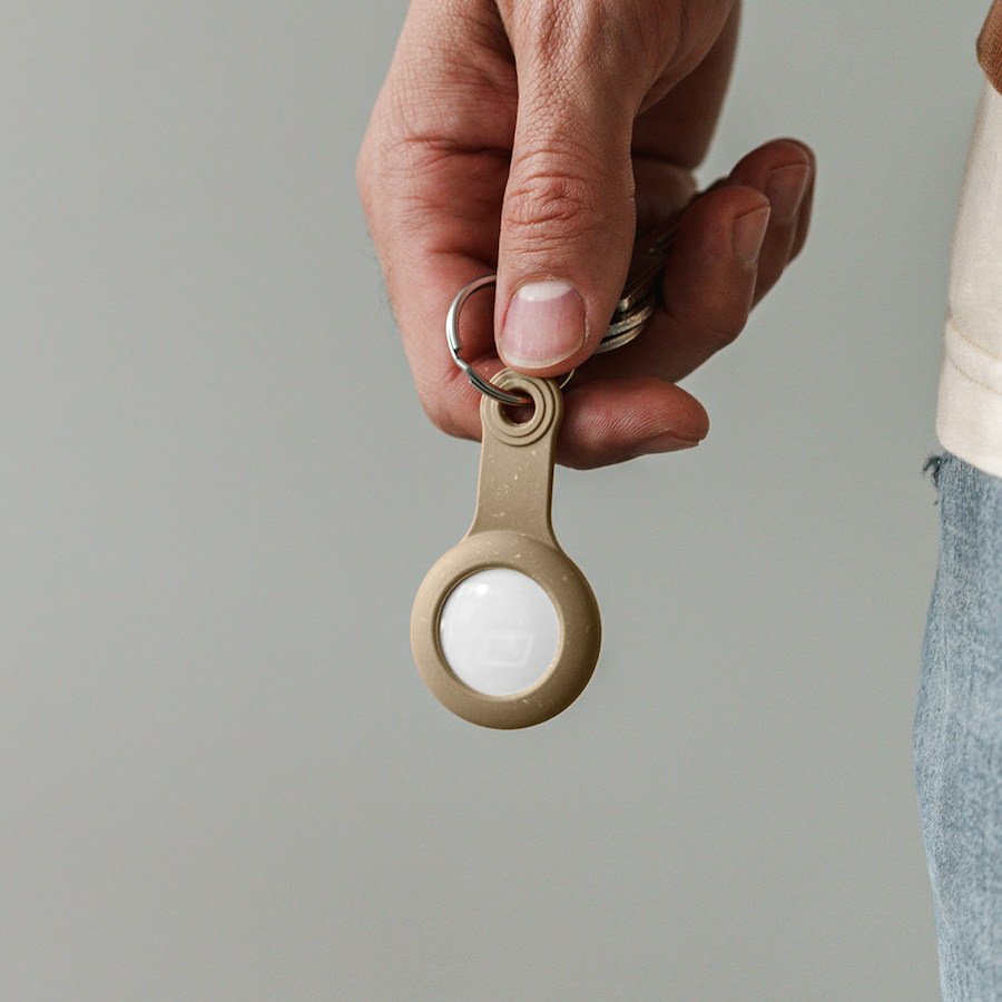 Woodcessories Airtag Bio Case Brown