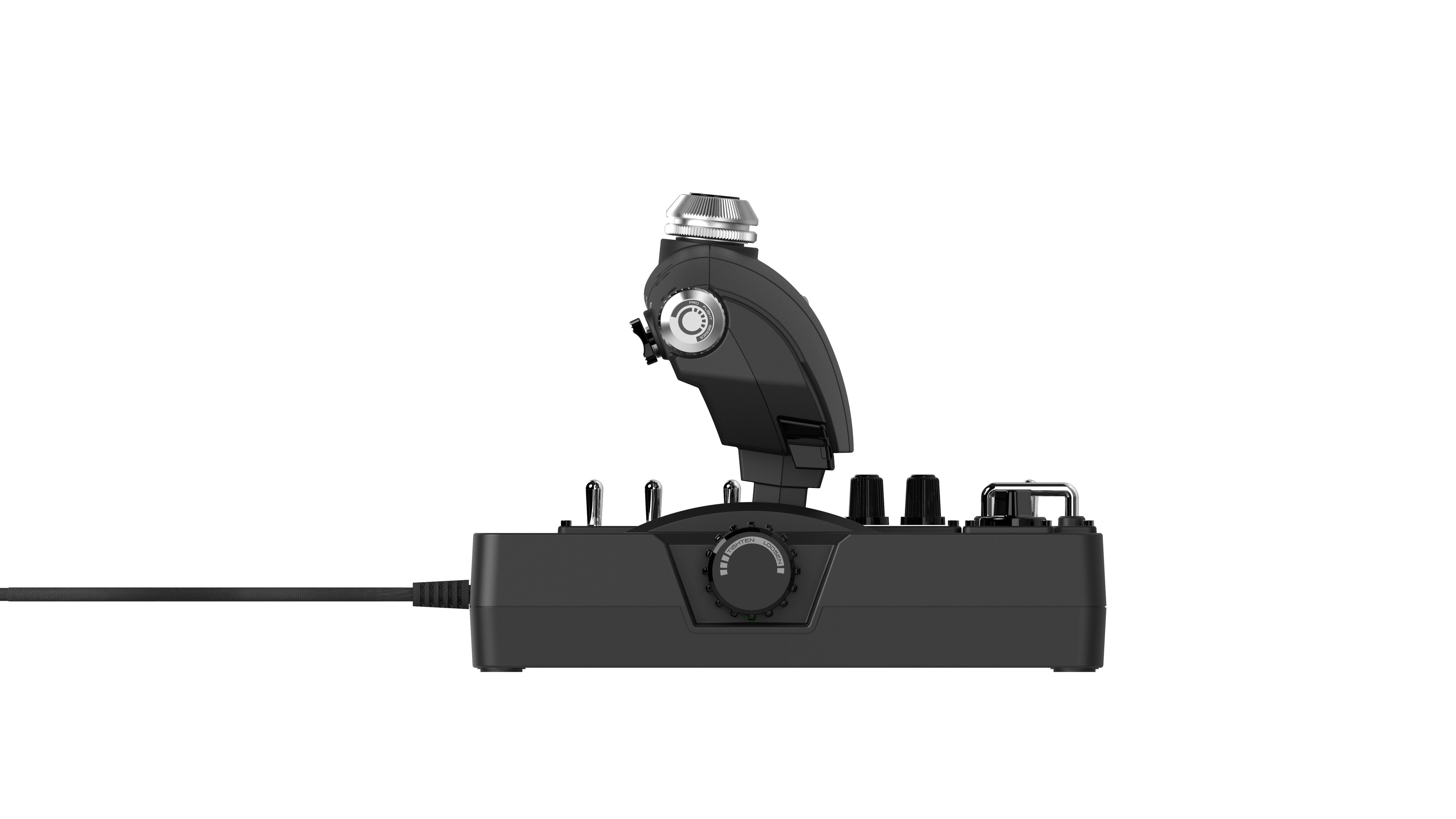 Logitech X56 Hotas Joystick + Acelerador Usb - Iluminacion Rgb - 31 Botones Programables, 13 Ejes Y 5 Selectores De