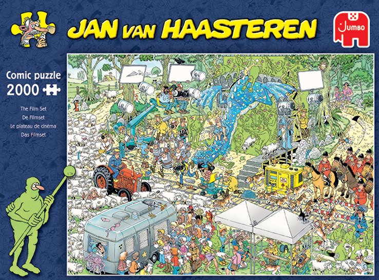 Jan Van Haasteren The Film Set 2000 Pcs Puzzle 2000 Pieza(S)