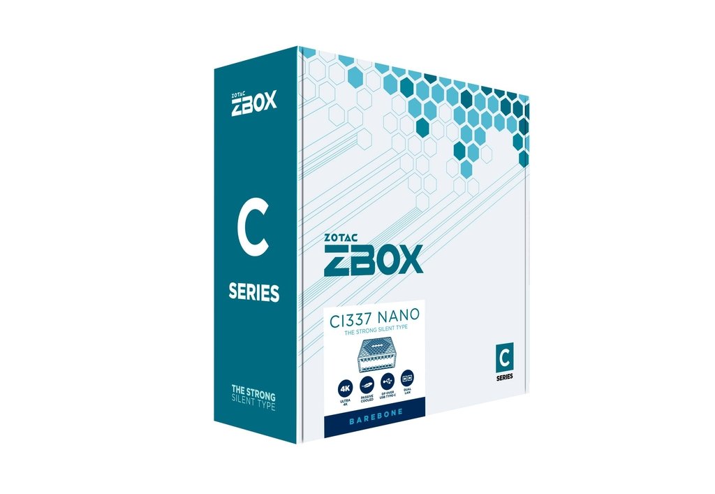 EAN 4895173626685 - Zotac ZBOX CI337 nano 0.9L sized PC Negro N100 3,4 GHz imagen 8