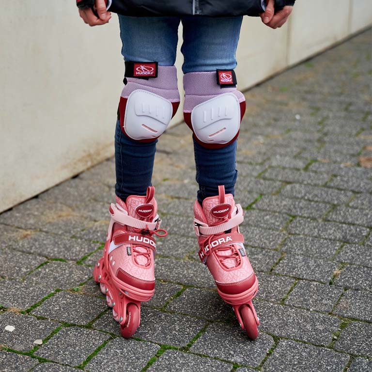 Patines En Línea Hudora Talla Mia 2.0. 37-40 Rosa