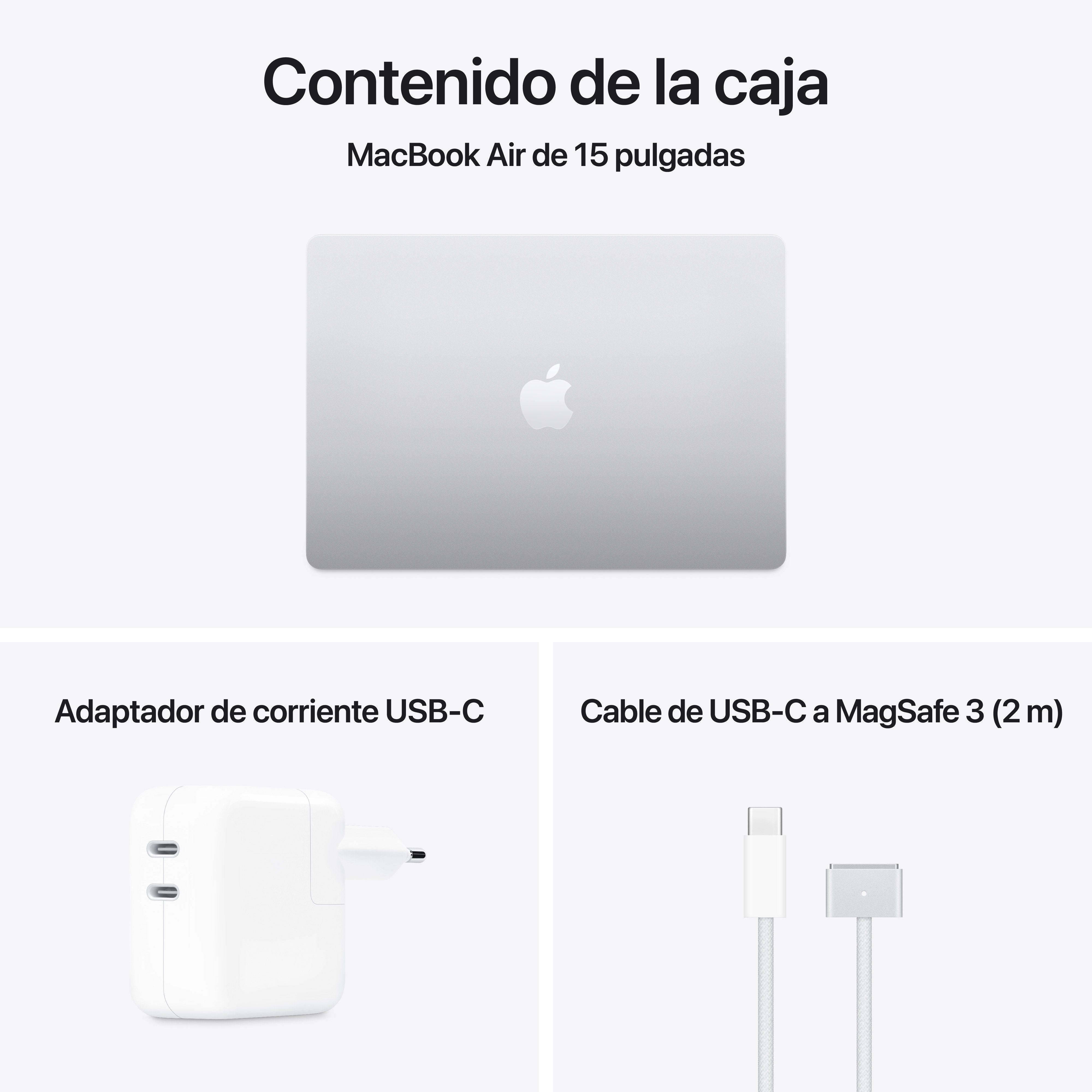 EAN 0195949840746 - Apple MacBook Air Apple M M4 Portátil 38,9 cm (15.3") 16 GB 512 GB SSD Wi-Fi 6E (802.11ax) macOS Sequoia  imagen 11