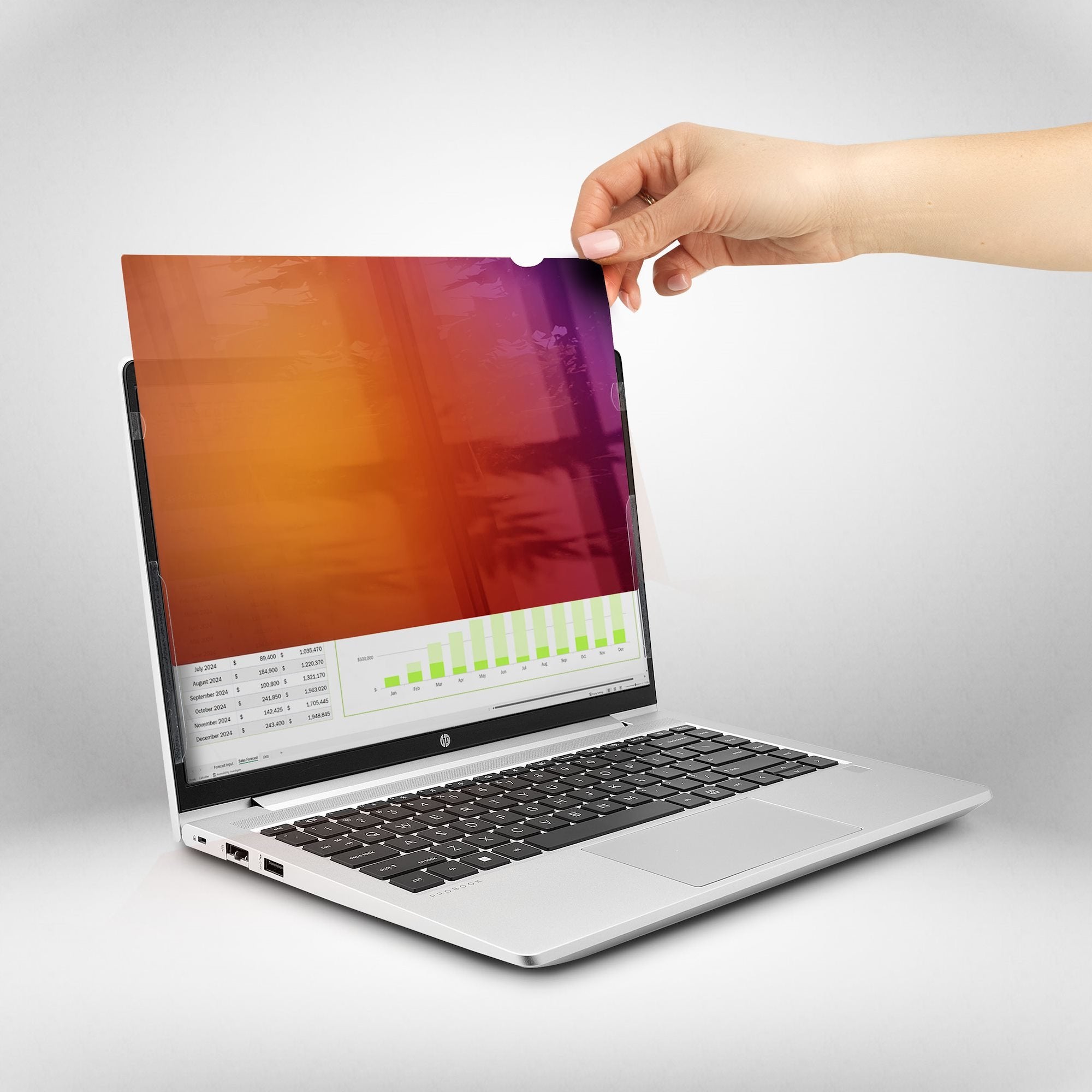 EAN 65030901970 - StarTech.com 14G-PRIVACY-SCREEN filtro para monitor 35,6 cm (14") Portátil Filtro de privacidad para pantal imagen 4