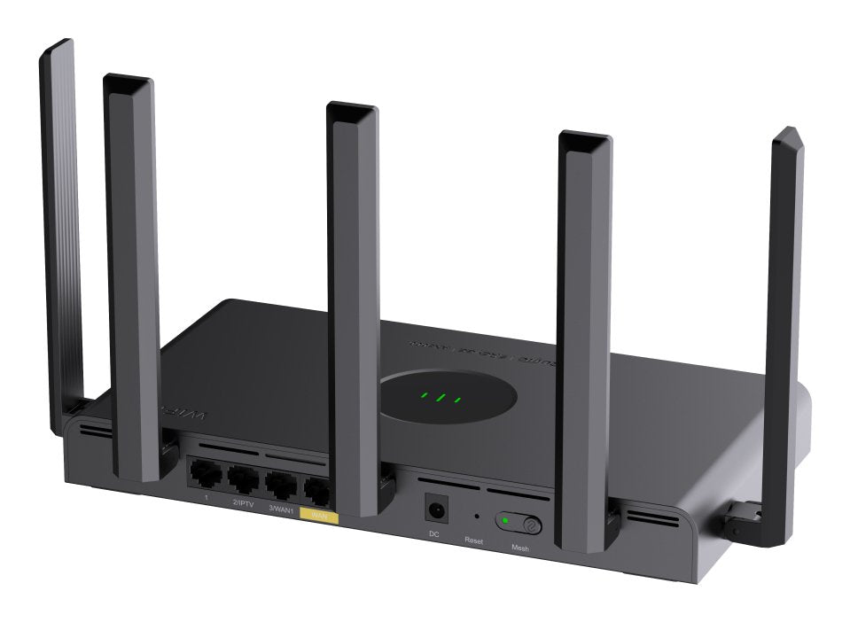EAN 6971693275799 - Ruijie Networks RG-EW3000GX PRO router inalámbrico Gigabit Ethernet Doble banda (2,4 GHz / 5 GHz) Negro imagen 3
