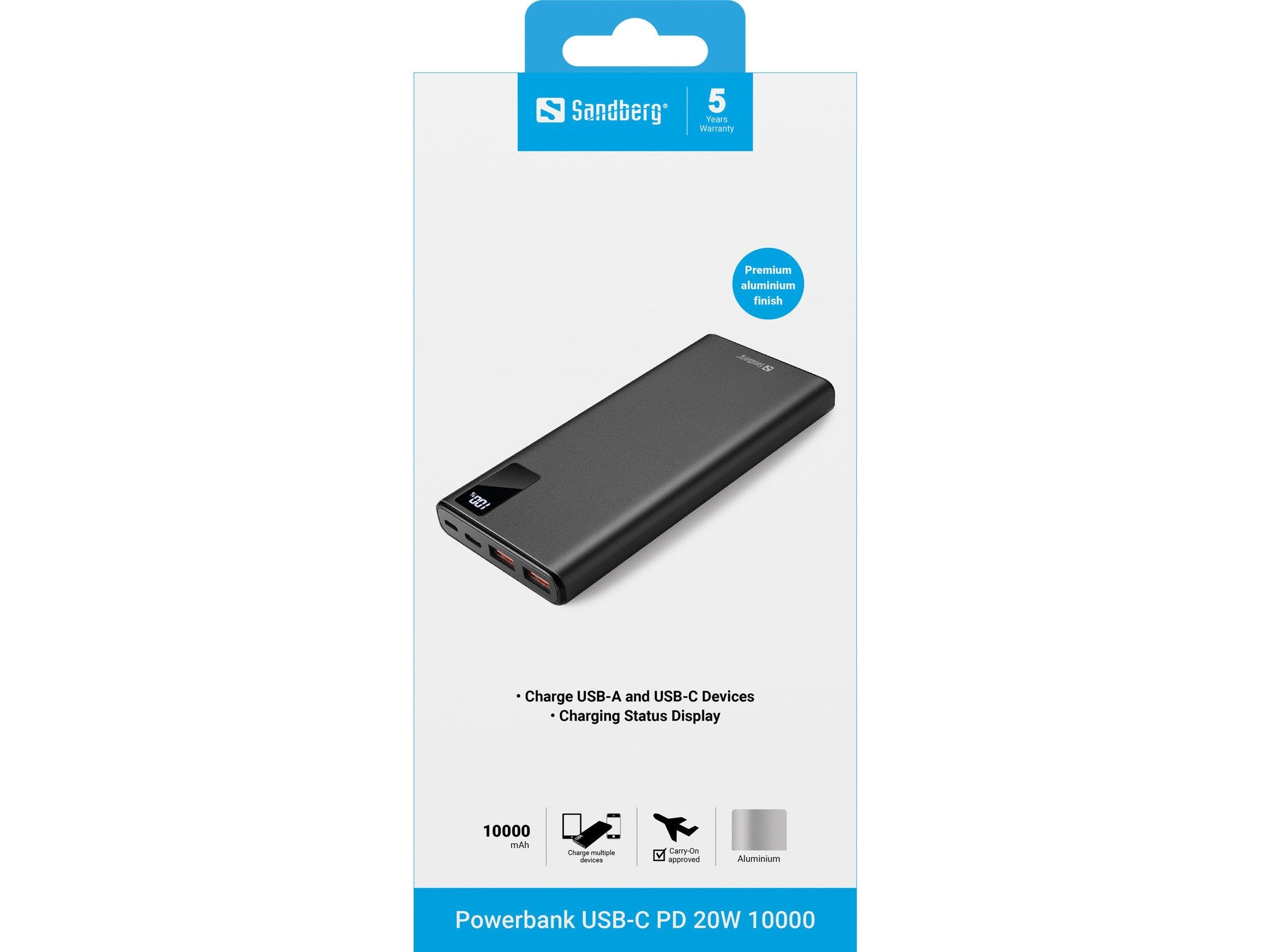 EAN 5705730420580 - Sandberg 420-58 batería externa 10000 mAh Negro imagen 2