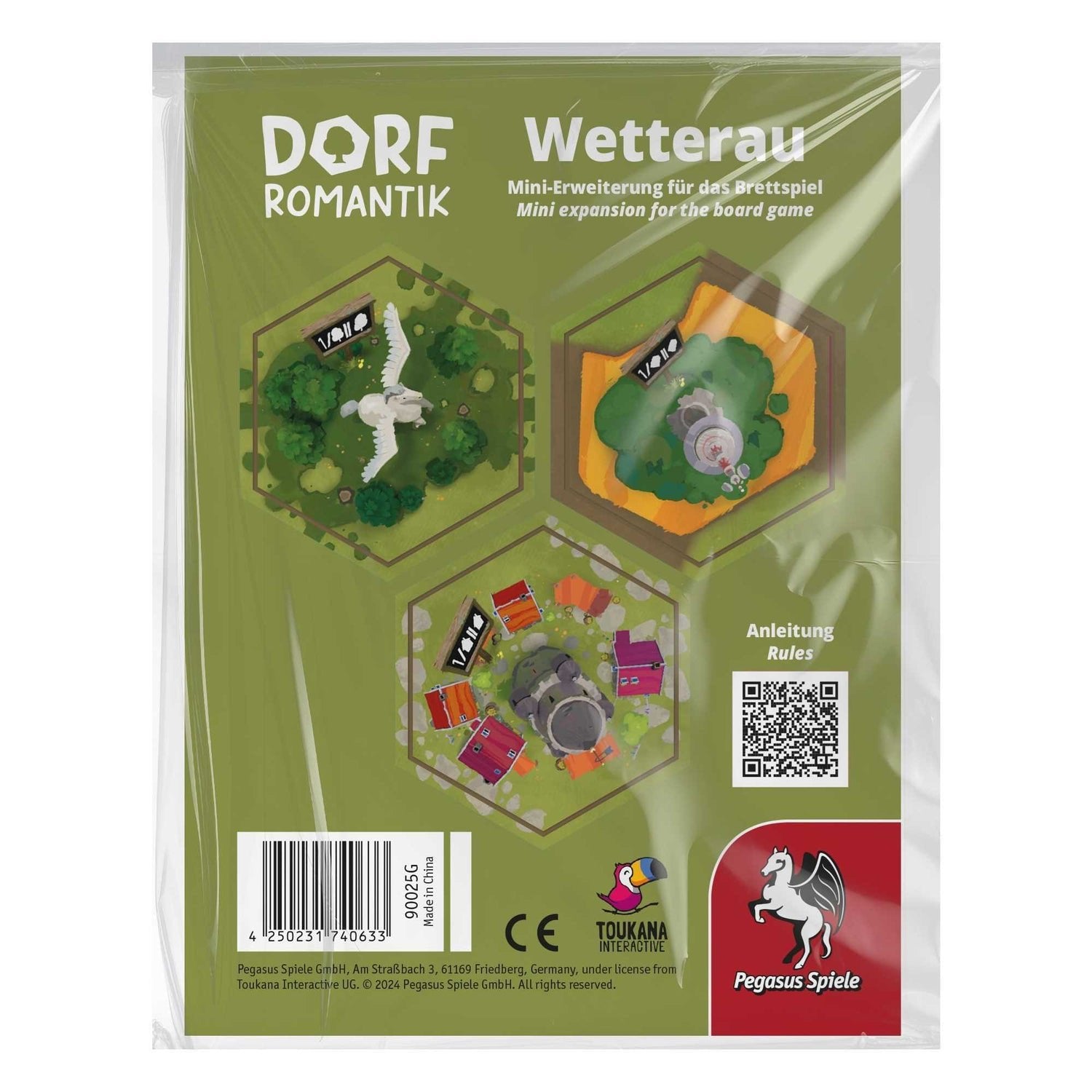 Pegasus Dorfromantik - Das Brettspiel: Wetterau (Mini-Erweiterung) 90025g
