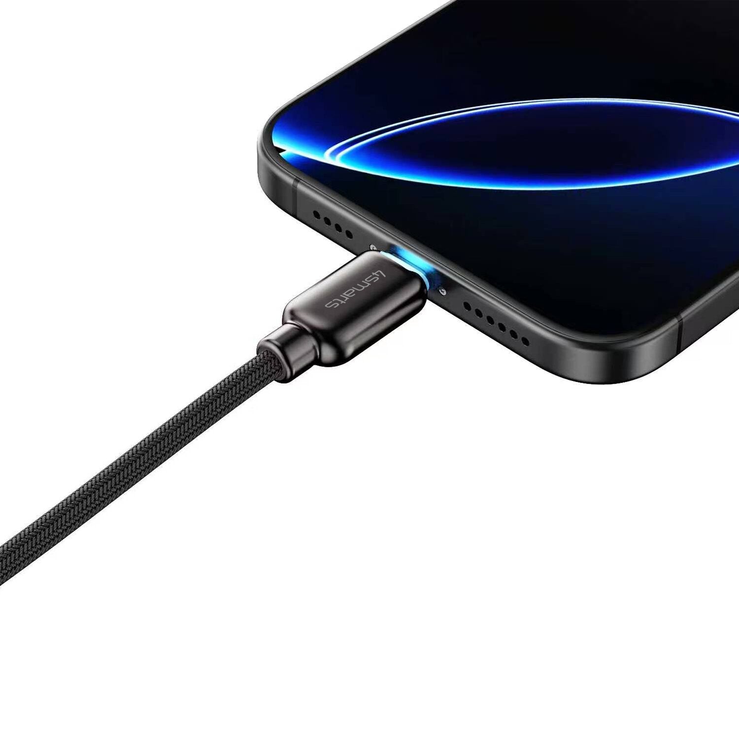 4smarts Usb-C Cable Screencord 240w 1,2m, Negro