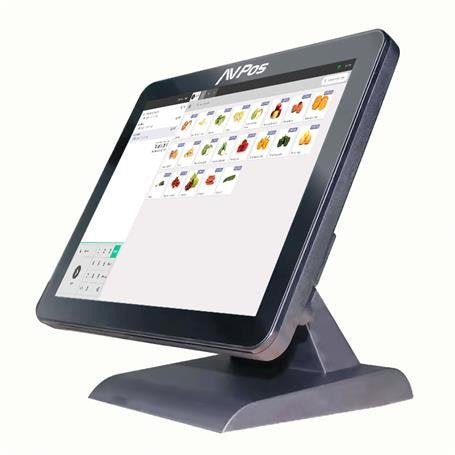 EAN 0619091266617 - AVPos AVP-K2000B-I3-8128 Terminal Punto Venta (TPV) 38,1 cm (15") 1024 x 768 Pixeles Pantalla táctil imagen 2