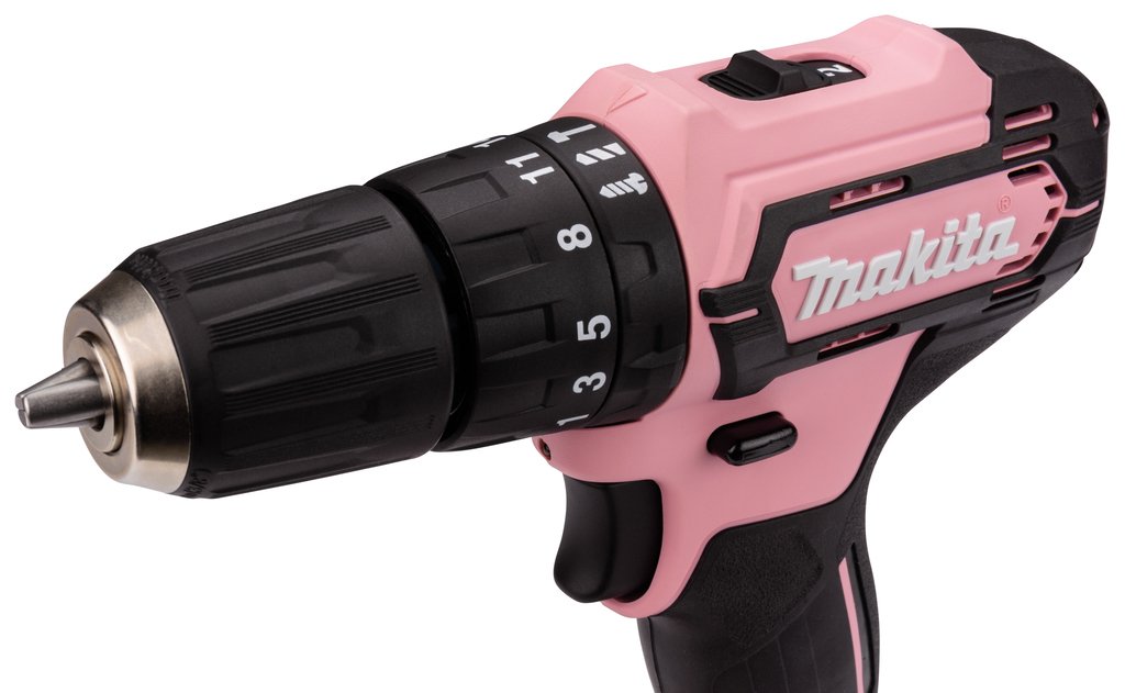 Taladro Combinado Inalambrico Makita Hp333dsap1 Rosa