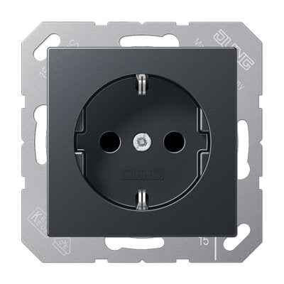 EAN 4011377128286 - JUNG A 1520 BF ANM caja de tomacorriente Tipo F Negro imagen 1