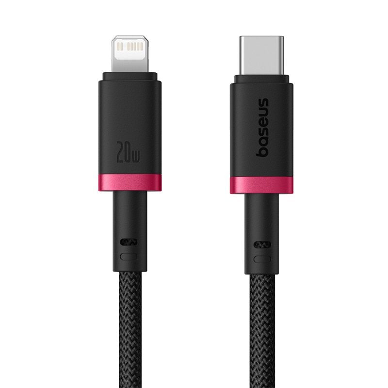 EAN 6932172669874 - Baseus P10377800U01-01 cable de conector Lightning 1 m Negro, Rojo imagen 1