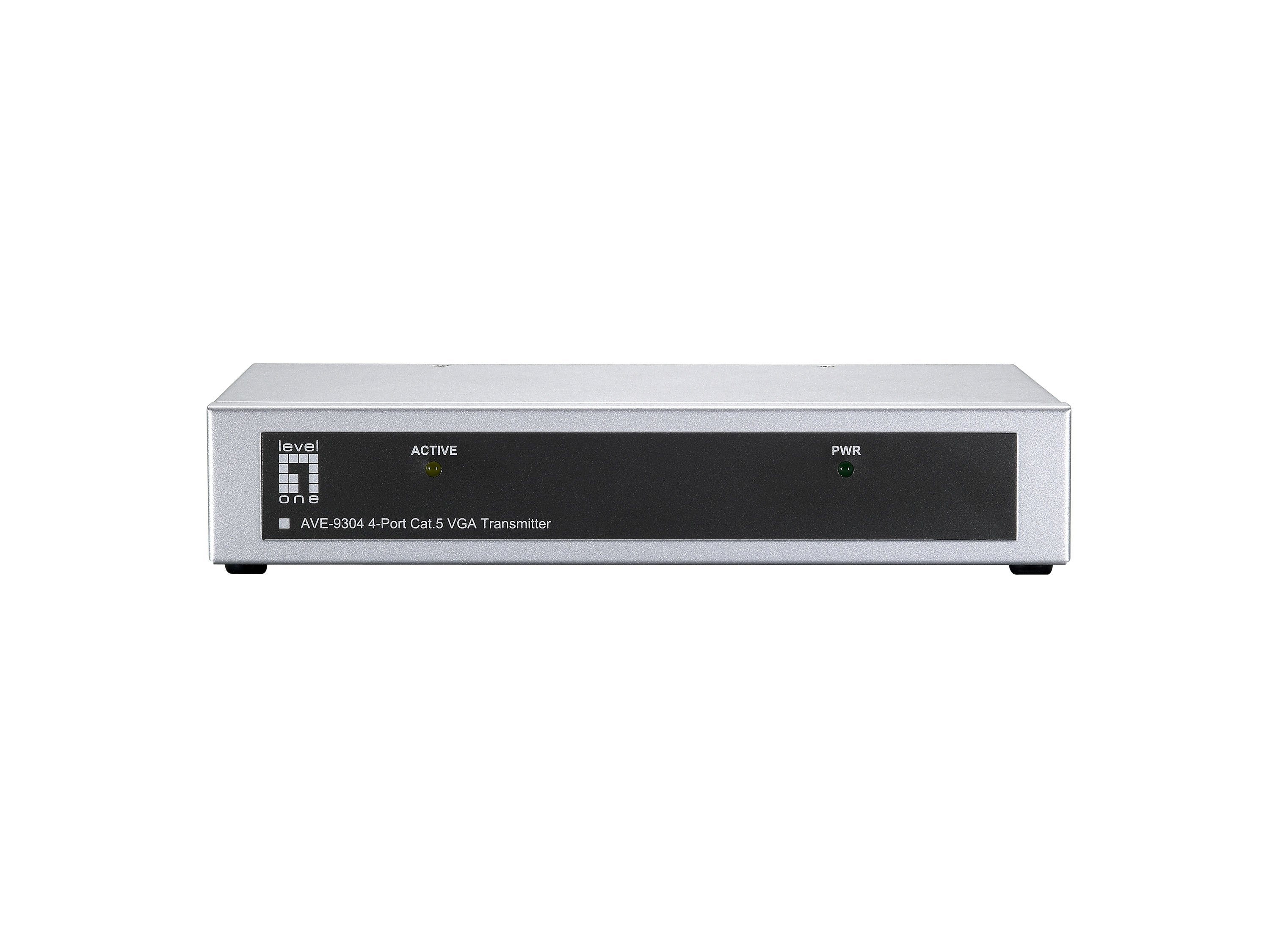EAN 4015867141120 - LevelOne AVE-9304 extensor audio/video Transmisor de señales AV Negro, Plata imagen 2