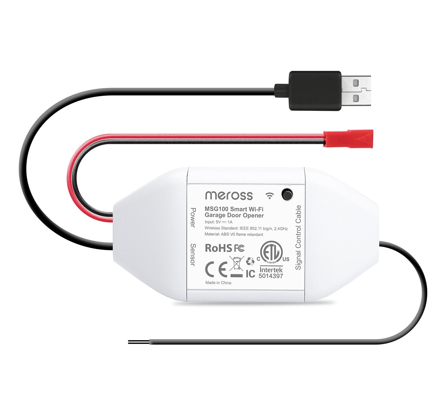 Meross Msg100 Relé De Apertura De Puerta De Garaje Wifi Inteligente Msg100