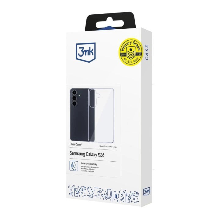 3mk Clear Case For Samsung Galaxy S26