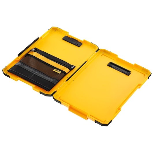 Portapapeles Ttak Dewalt, Amarillo Base/Negro, Con Luz Led De 180 ° Dwst82732-1