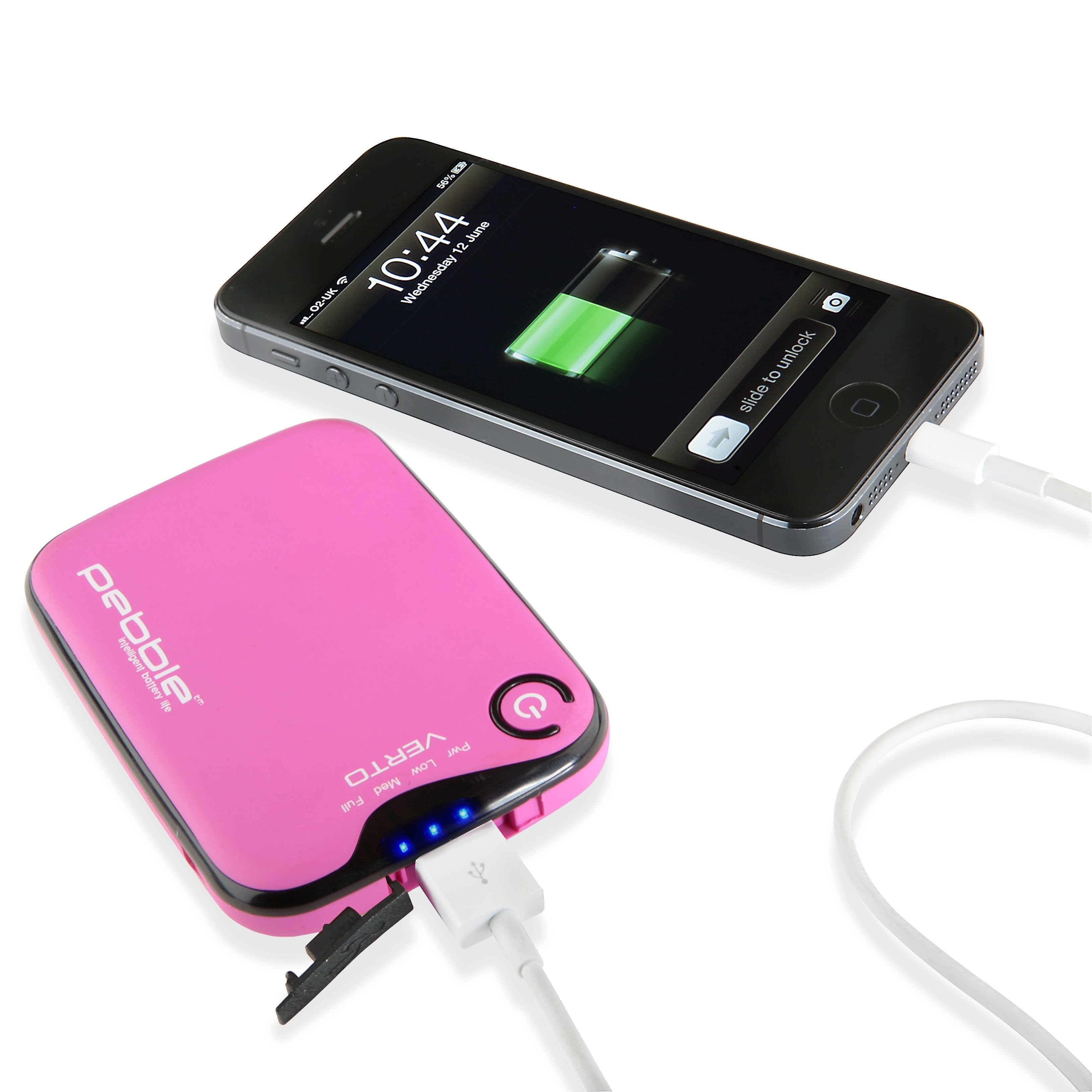 EAN 1094922082939 - Veho Pebble Verto 3700 mAh Rosa imagen 2
