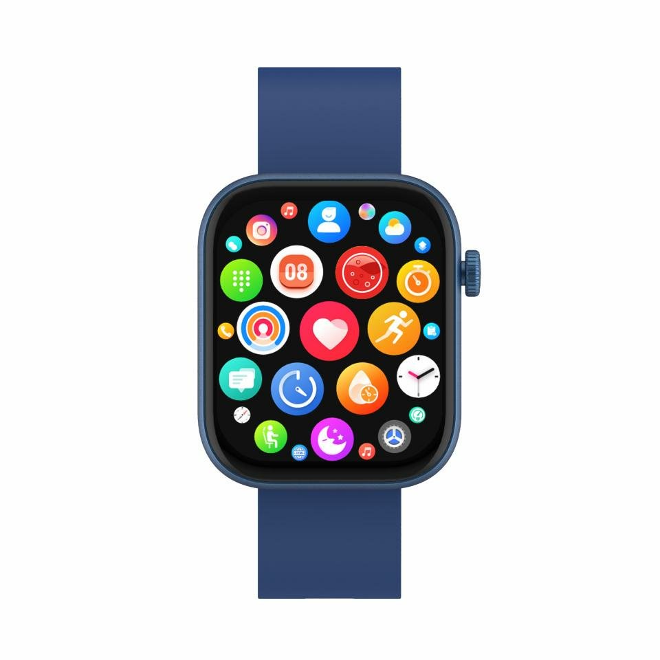 Smartwatch  Denver Sw-185  1,85" Fc Pa Os Ip67 Azul