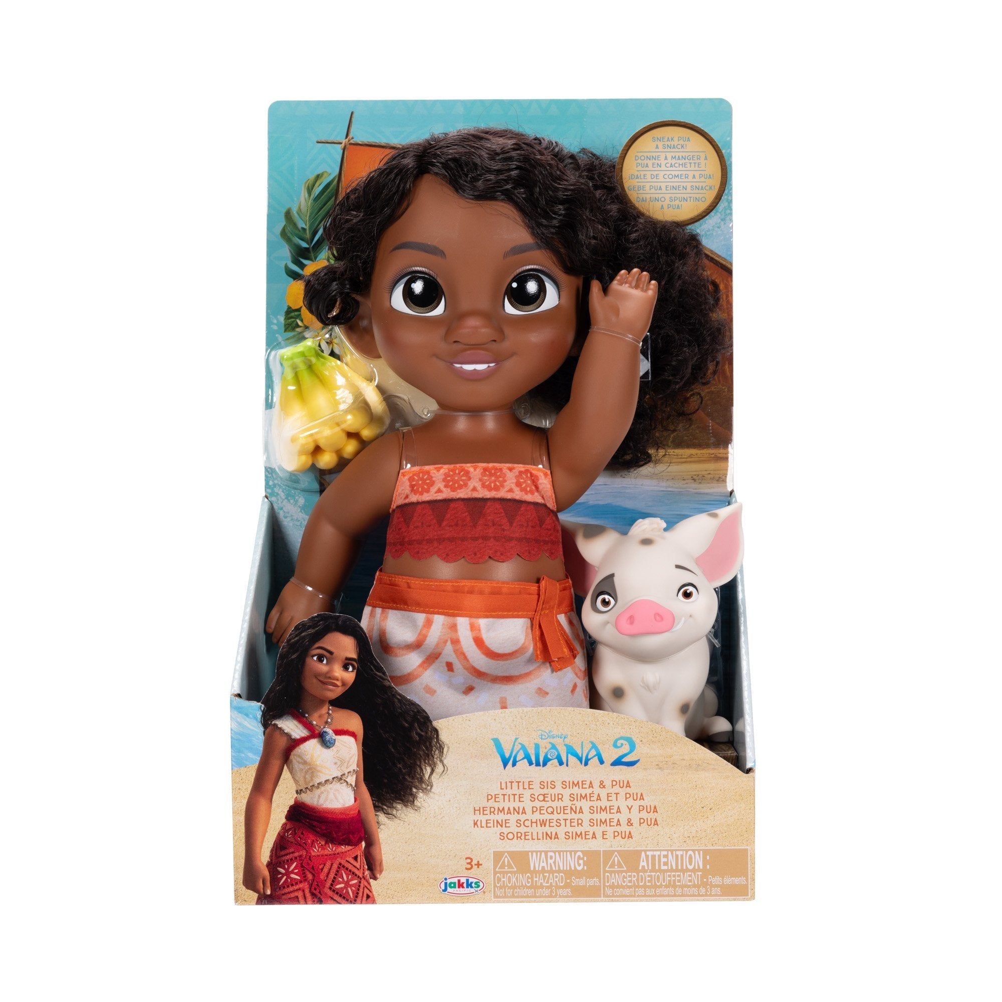 EAN 192995237568 - JAKKS Pacific Disney Vaiana 2 Little Sis Simea & Pua imagen 5