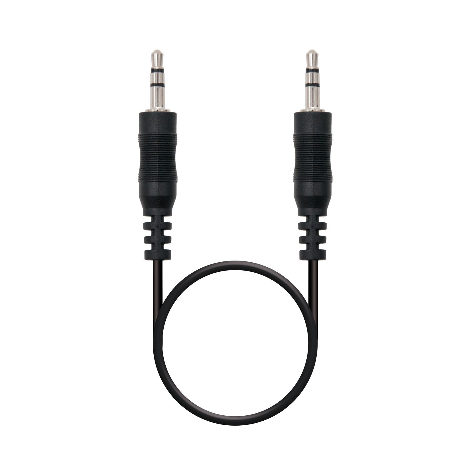 Nanocable Cable Audio Estereo Jack 3.5mm Macho A Jack 3.5mm Macho 10m - Negro