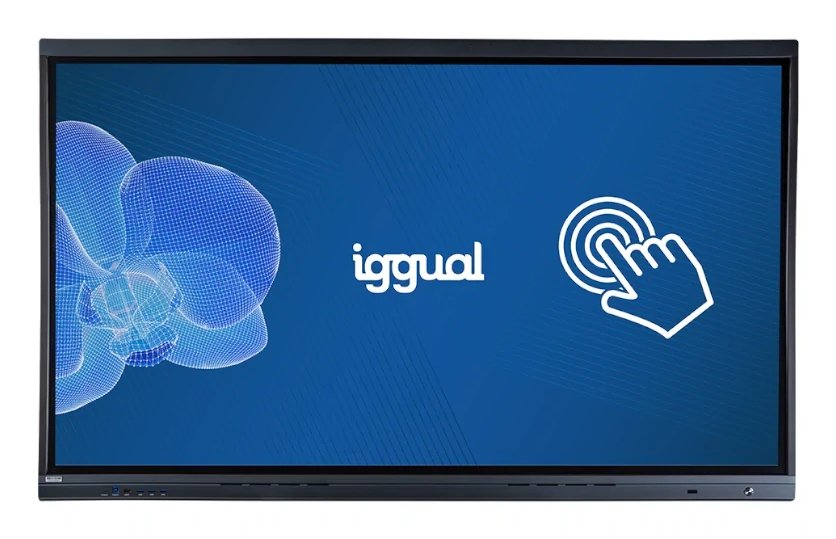 EAN 8435364318812 - iggual Orchid 75" Panel plano interactivo 190,5 cm (75") LED Wifi 400 cd / m² 4K Ultra HD Negro Pantalla  imagen 1