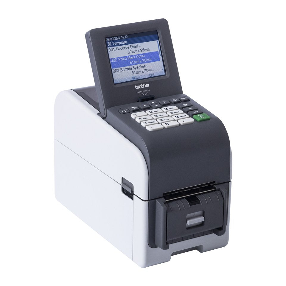 EAN 4977766832991 - Brother TD-2320DSA300 impresora de etiquetas Térmica directa 300 x 300 DPI 152 mm/s Alámbrico Ethernet imagen 6